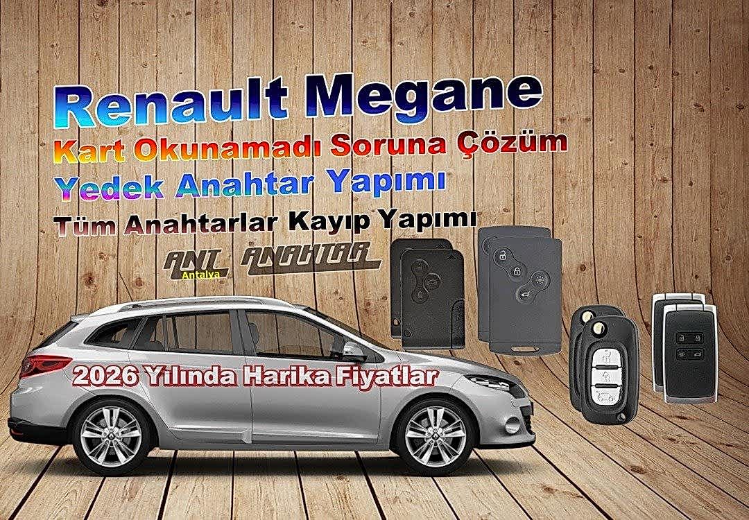 Renault Megane Anahtarı Antalya