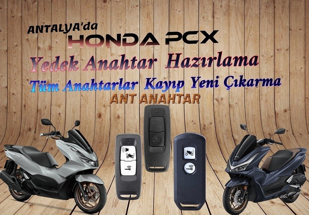 Honda PCX Akıllı Anahtar Yapımı | Antalya