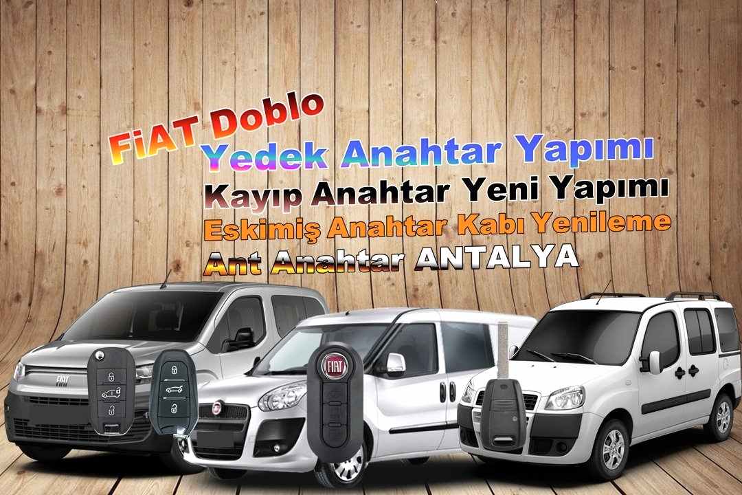 Fiat Doblo Yedek Anahtar Yapımı Antalya