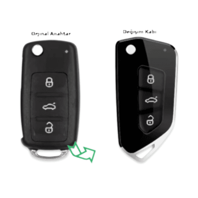 Volkswagen Anahtarı Modifiye Kabı
