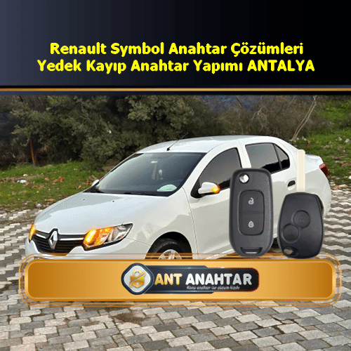 Renault Symbol Yedek Anahtar Yapımı Antalya