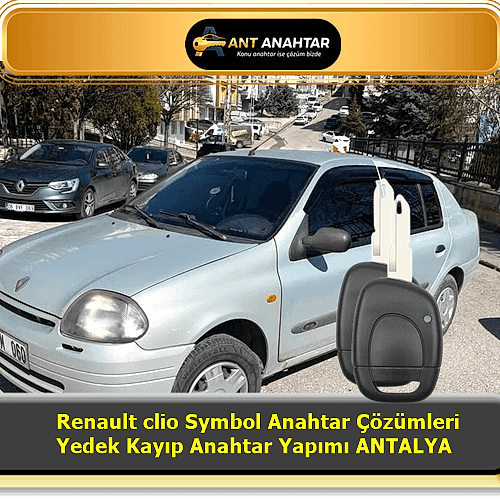 Renault Clio Symbol Yedek Anahtar Fiyatı