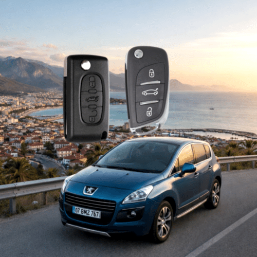 Peugeot 3008 (2009–2016) Yedek Anahtar Yapımı Antalya