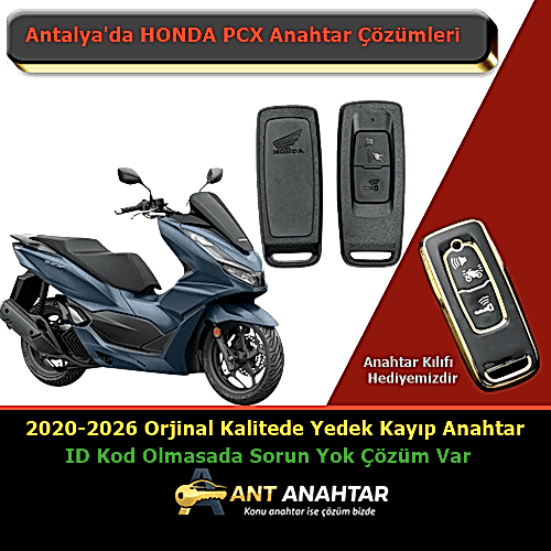 Honda PCX Yedek Anahtar Yapımı 2020-25
