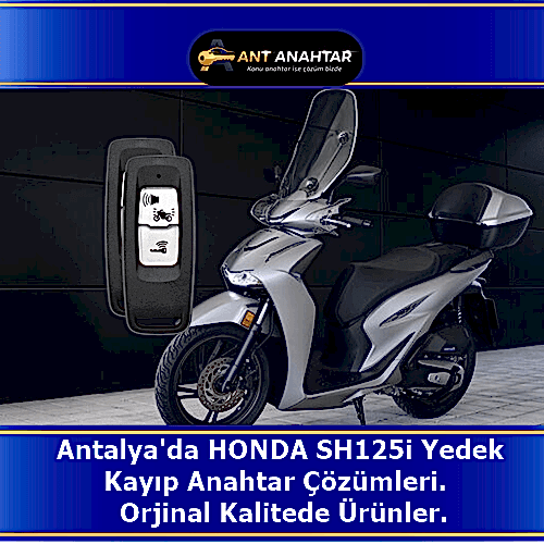Honda SH 125 Akıllı Yedek Anahtar Kodlama - Antalya