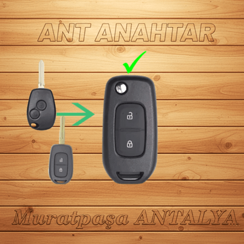 Renault Symboll Sustalı Anahtar Yapımı Antalya