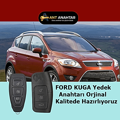 Ford Kuga Smart Yedek Anahtar Yapımı Antalya (2013–2019)