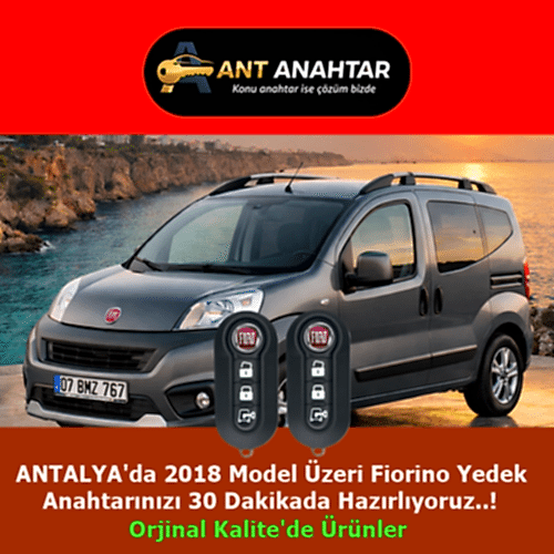 Fiat Fiorino 2019-2025 Yedek Anahtar