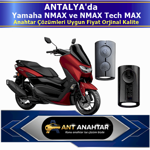Yamaha NMAX Tech MAX Anahtarı