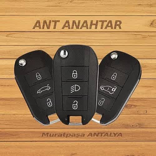 Peugeot 3008 (2017–2020) Kumandalı Anahtar Yapımı Antalya