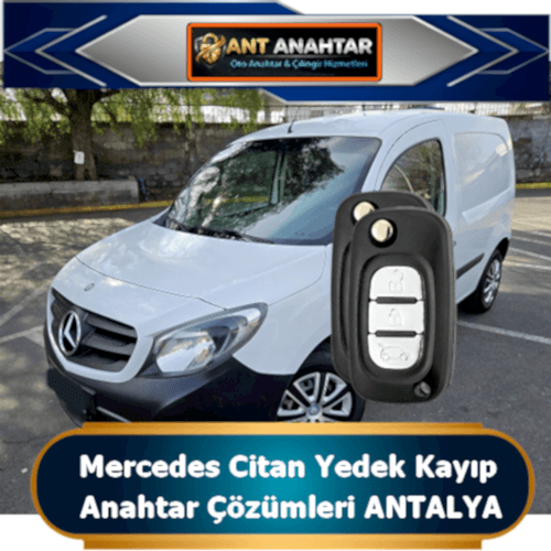 Mercedes Citan Yedek Anahtar Yapımı Antalya