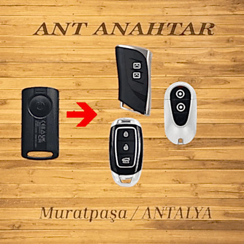 Yamaha Nmax Yedek Anahtar Özel Tasarım