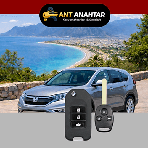 Honda CR-V 2012–2016 Yedek Anahtar Yapımı Antalya