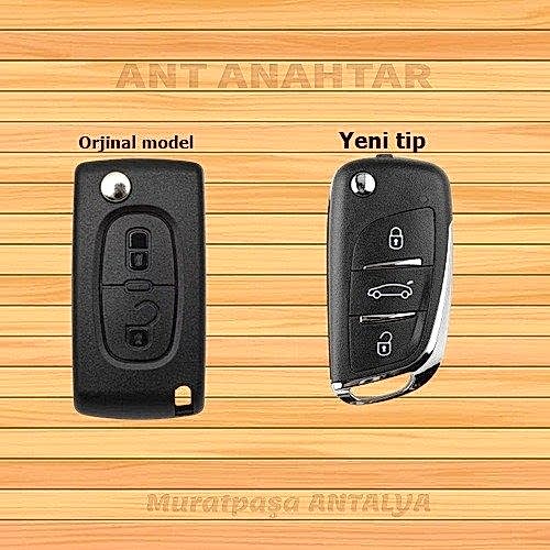 Peugeot 307 Yedek Anahtar Yapımı Antalya