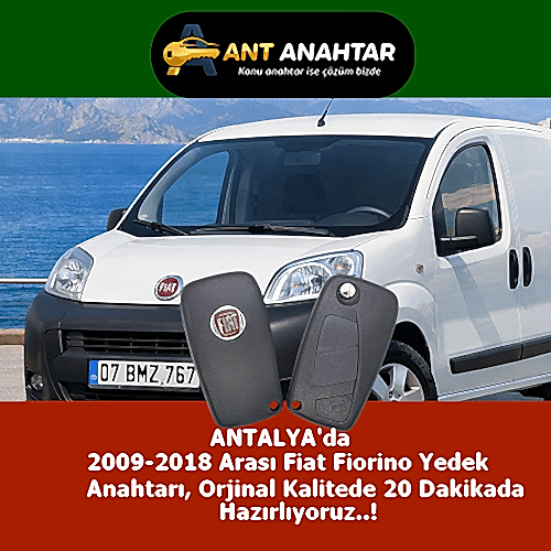 Fiat Fiorino Yedek Anahtar Kopyalama
