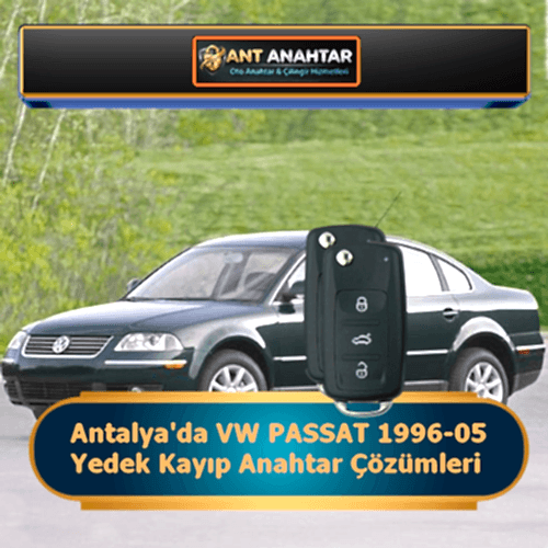 Vw Passat B5 Yedek Anahtar Yapımı Antalya